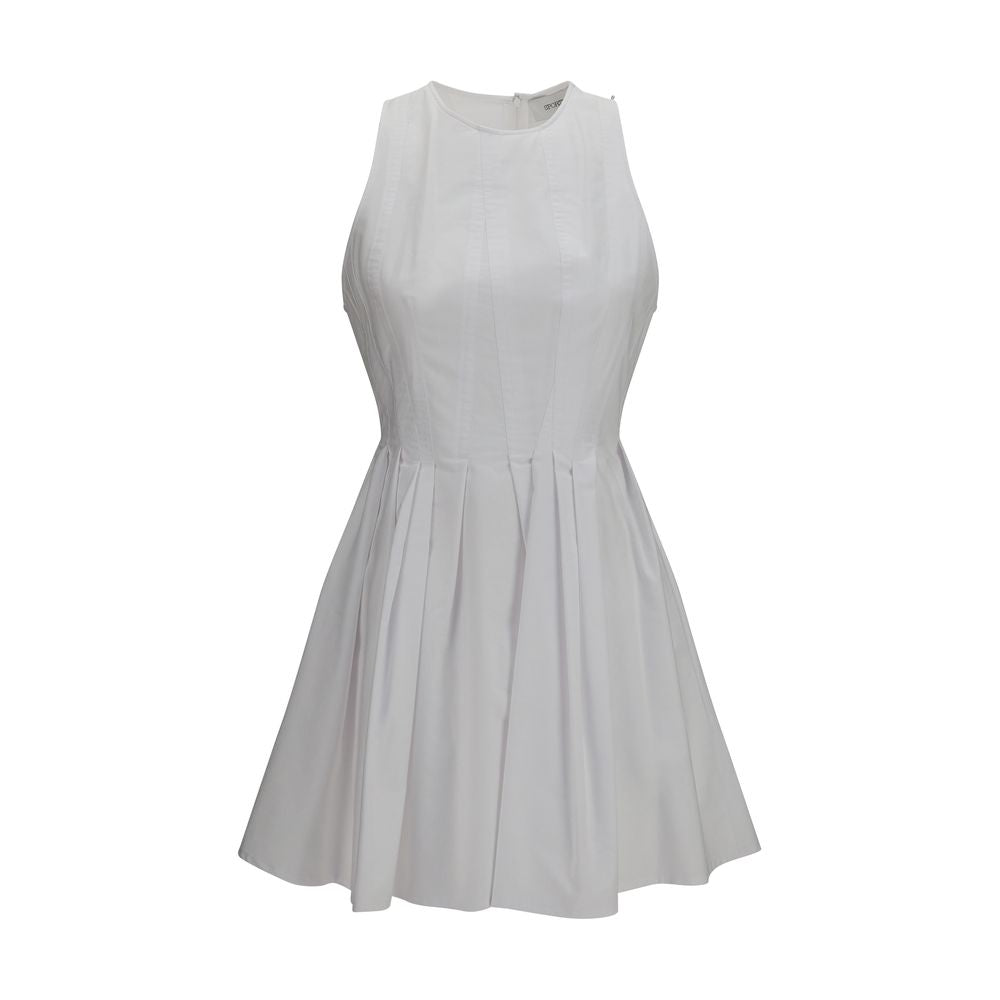 Max Mara White Cotton Casual Dress for Women