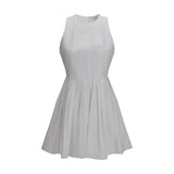 Max Mara White Cotton Casual Dress for Women