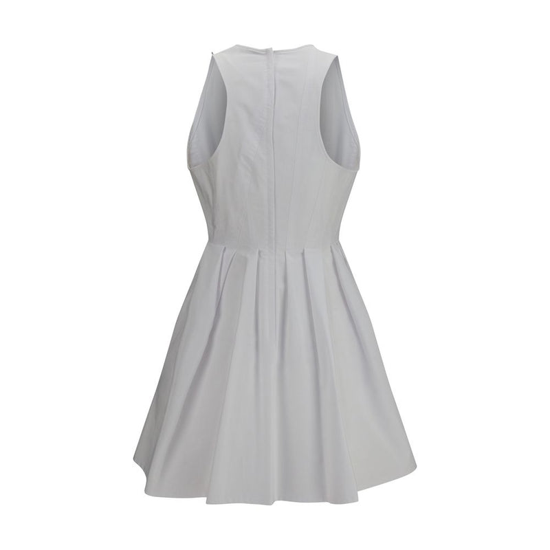 Max Mara White Cotton Casual Dress for Women