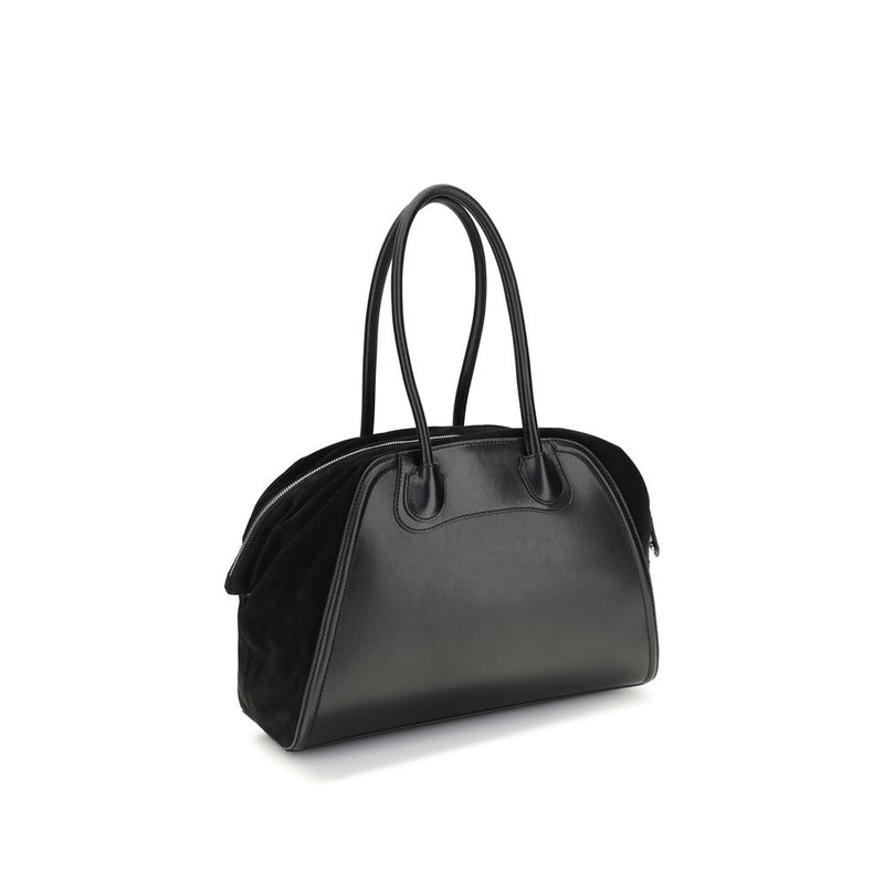 Vivienne Westwood Black Calf Leather Bos Taurus Shoulder Bag