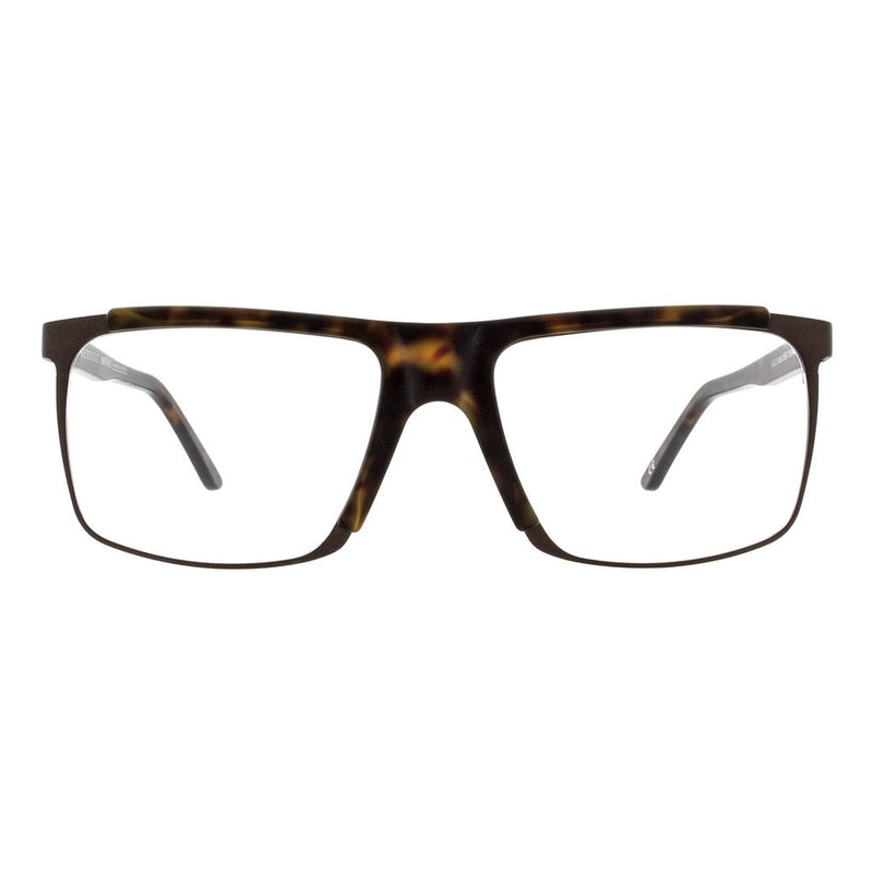 Andy Wolf Brown Plastic Glasses Frames for Men