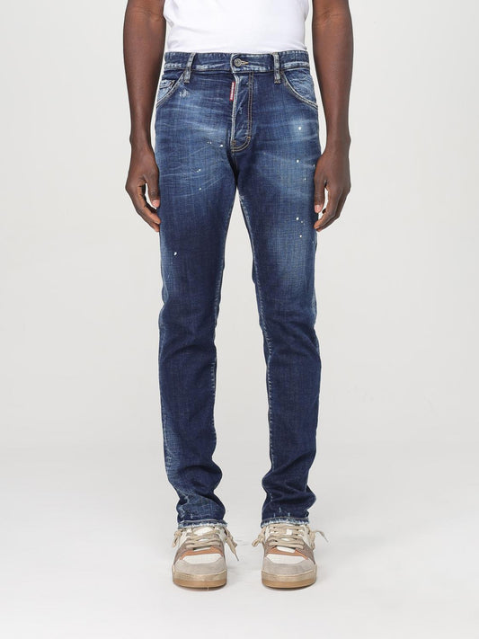 Dsquared² Blue Denim Relaxed Fit Jeans for Men