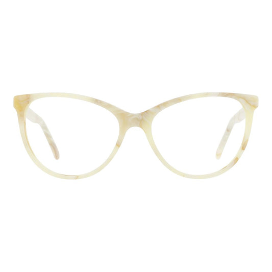 Andy Wolf Beige Acetate Cat Eye Glasses (Frames)
