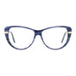 Andy Wolf Blue Metal & Plastic Glasses (Frames)
