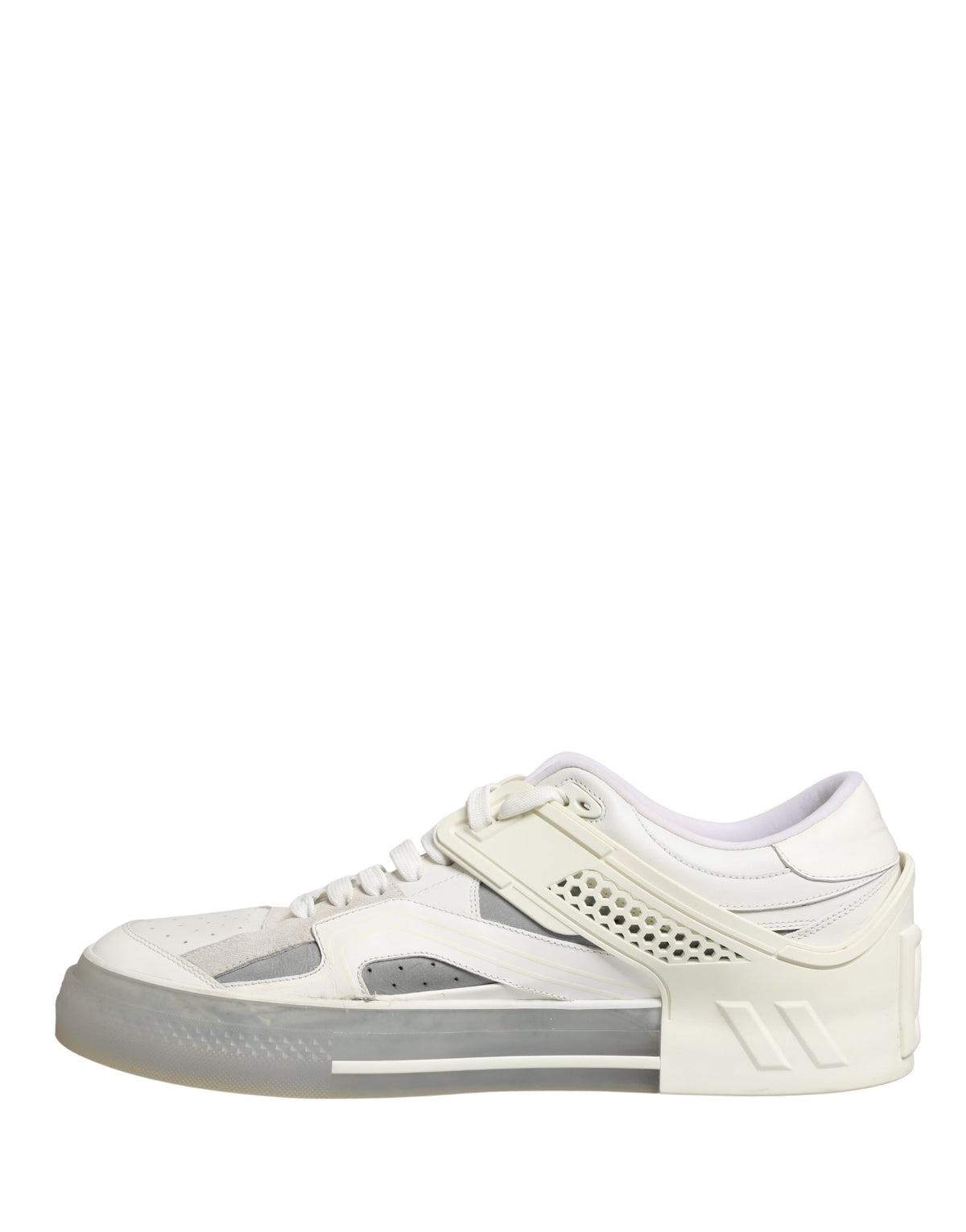 Dolce & Gabbana White Low Top Custom 2.Zero Sneakers