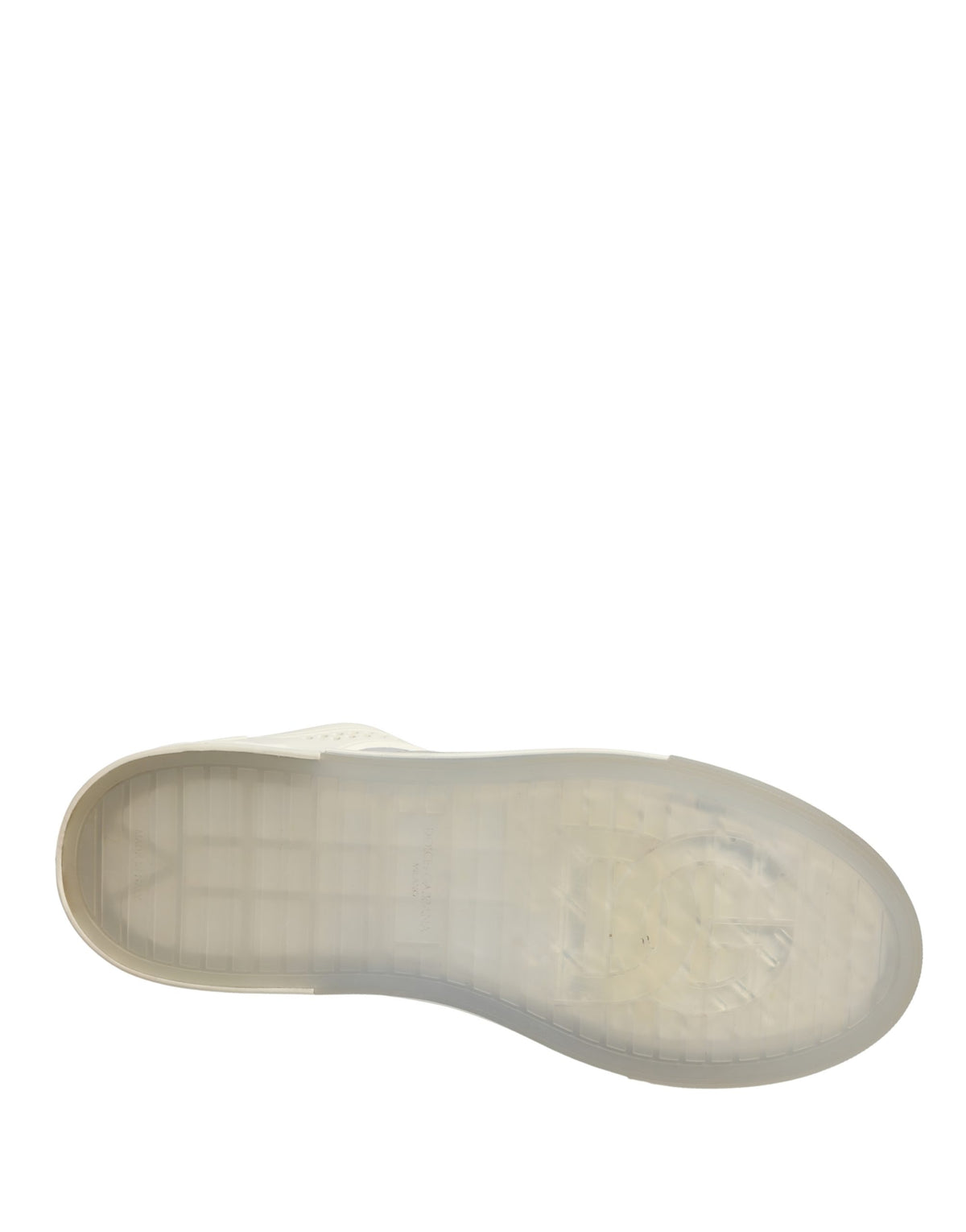 Dolce & Gabbana White Low Top Custom 2.Zero Sneakers