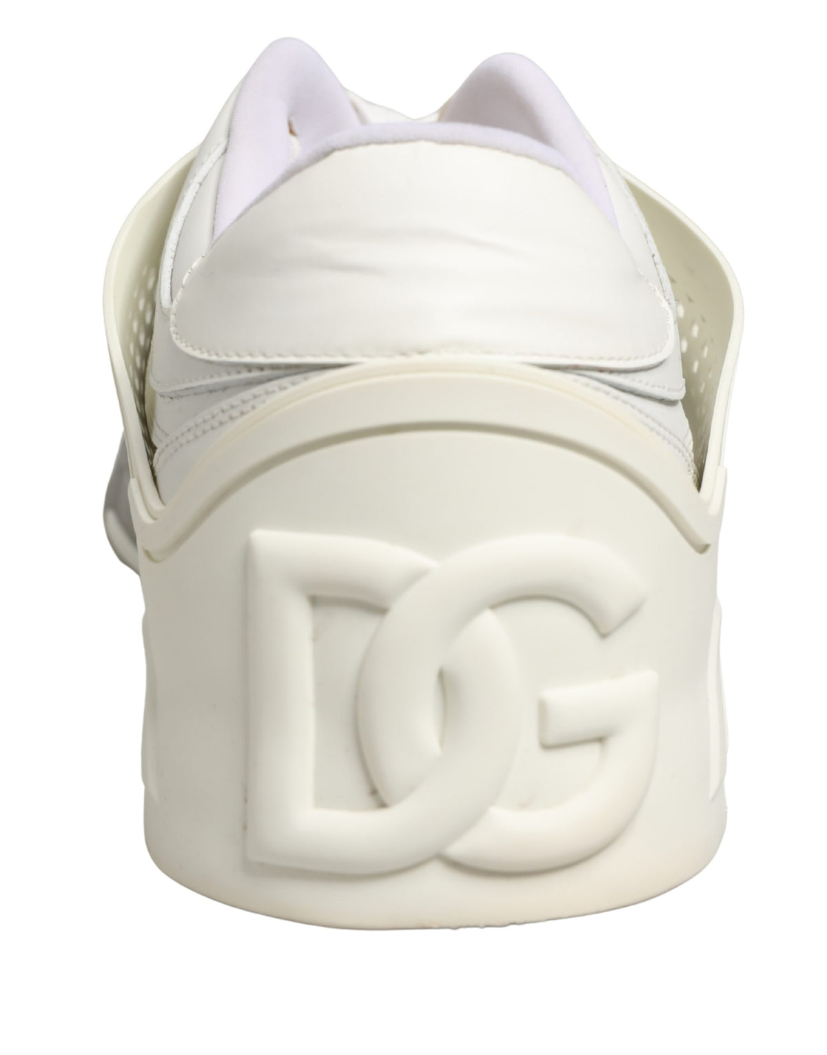Dolce & Gabbana White Low Top Custom 2.Zero Sneakers