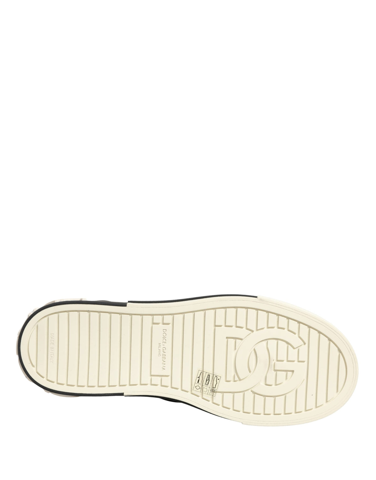 Dolce & Gabbana Black Quilted Slip On Low Top Sneakers
