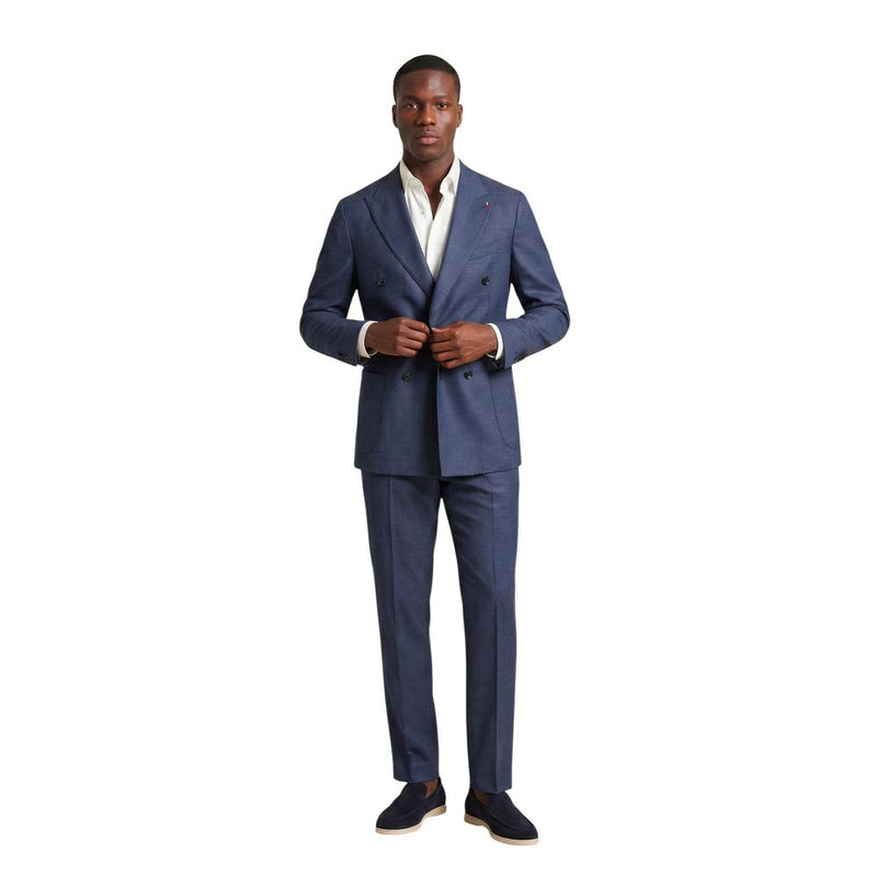 Mulish GIORGIONE-AB ABS707 Blue Polyester Two-Piece Suit