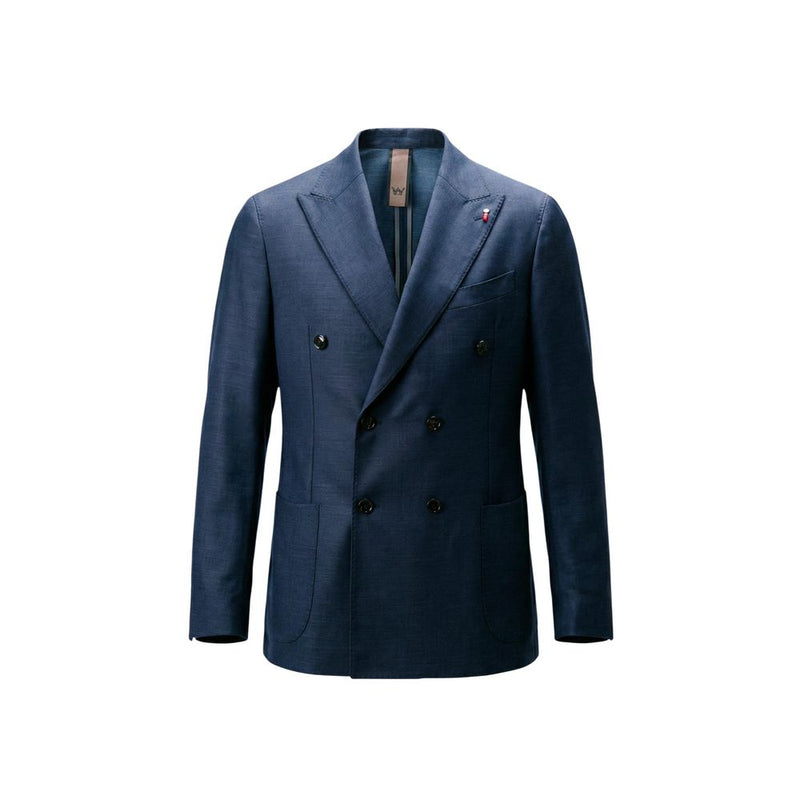 Mulish GIORGIONE-AB ABS707 Blue Polyester Two-Piece Suit