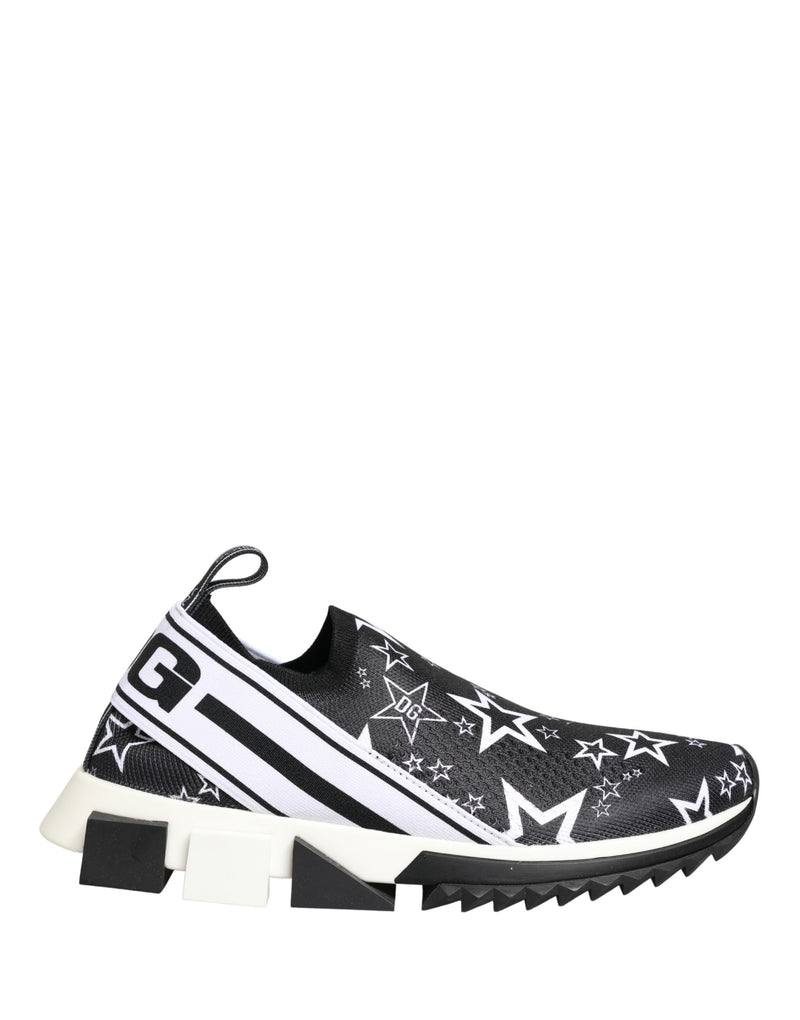 Dolce & Gabbana SORRENTO Sneakers - Black Stars Logo