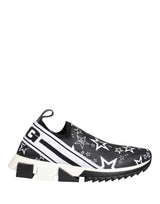 Dolce & Gabbana SORRENTO Sneakers - Black Stars Logo