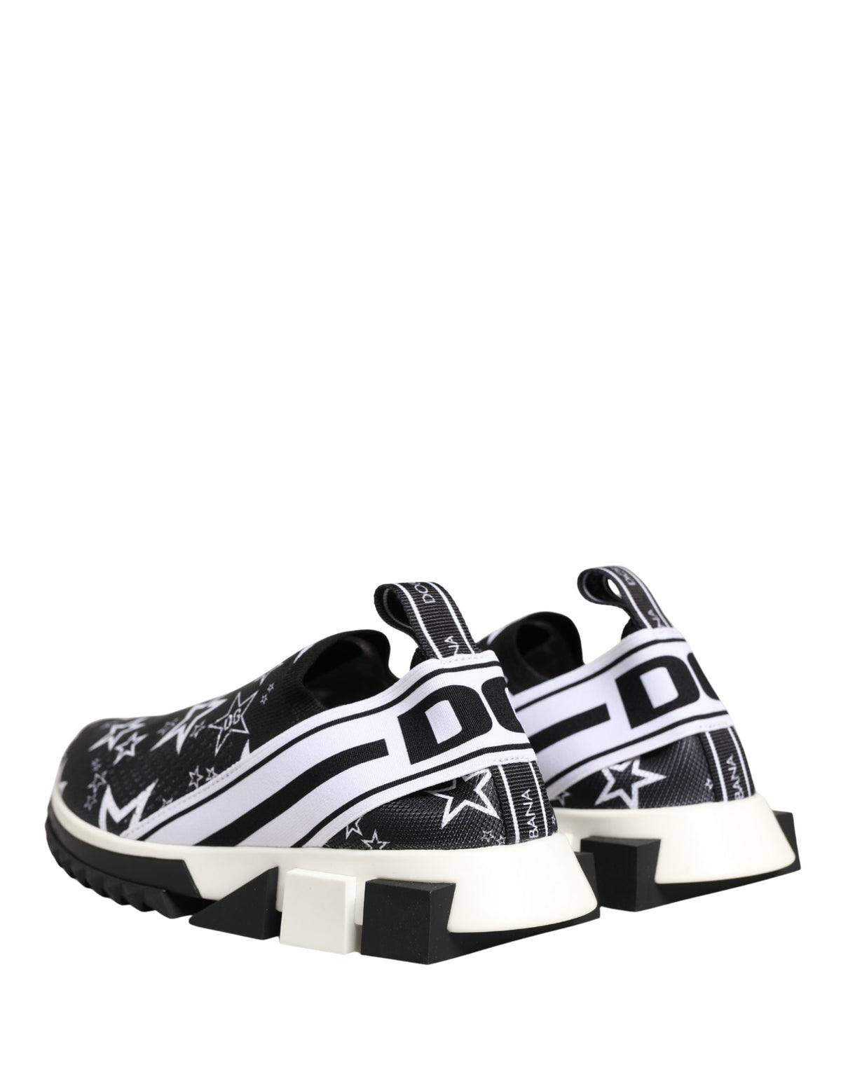 Dolce & Gabbana SORRENTO Sneakers - Black Stars Logo