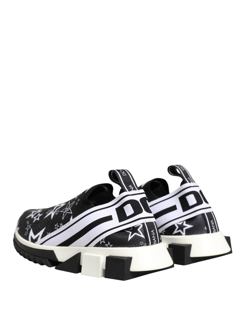 Dolce & Gabbana SORRENTO Sneakers - Black Stars Logo