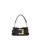 Balmain Black Calf Leather Bos Taurus Shoulder Bag