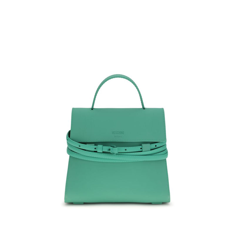 Moschino Tie Me Bicolor Synthetic Handbag - Modern Design