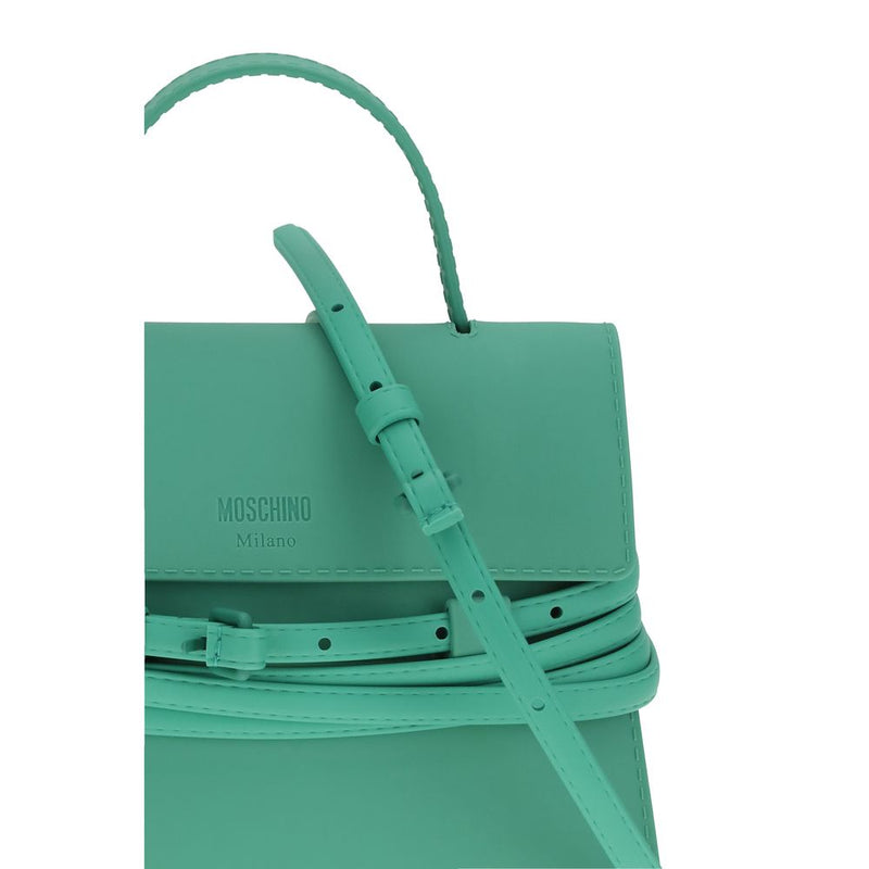 Moschino Tie Me Bicolor Synthetic Handbag - Modern Design