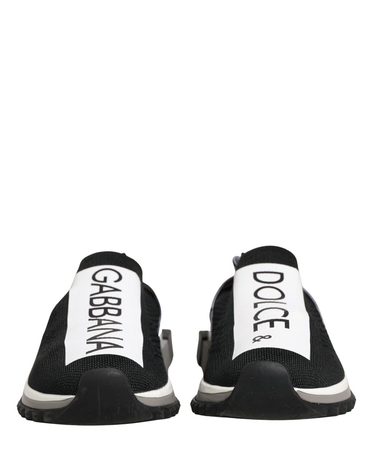 Dolce & Gabbana Sorrento Black Slip On Low Top Sneakers