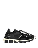 Dolce & Gabbana Black Mesh Sorrento Trekking Sneakers