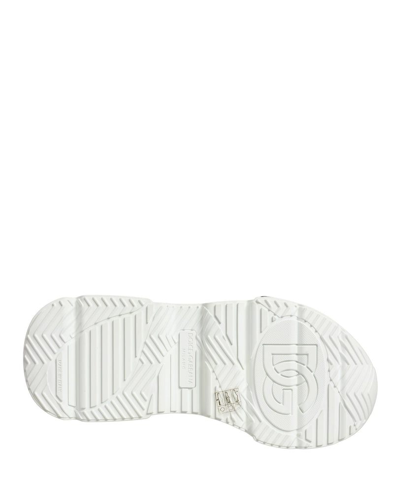 Dolce & Gabbana Daymaster Graffiti Low Top Sneakers - White
