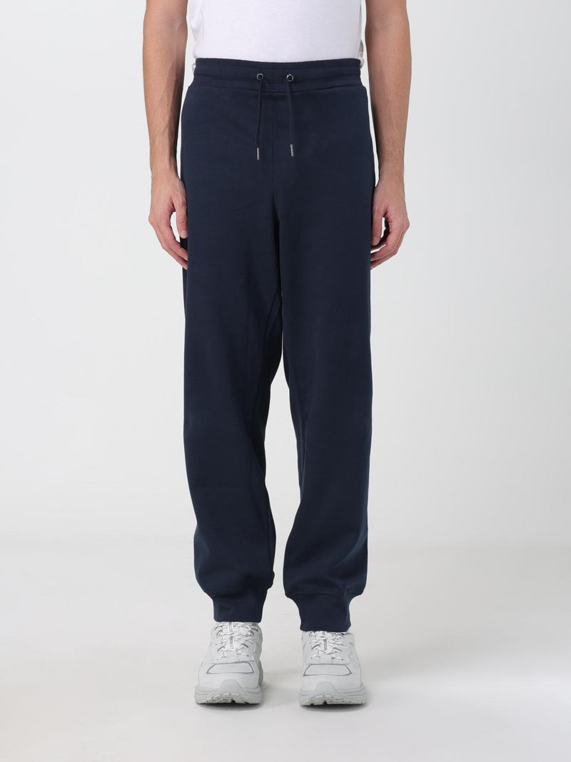 Armani Exchange Blue Cotton Joggers for Men - Comfortable Fit