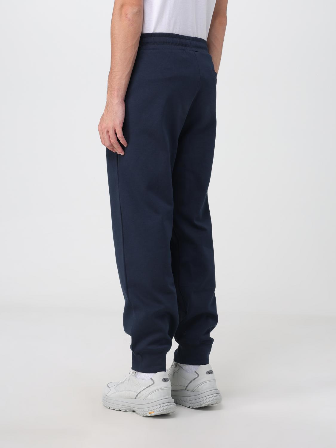 Armani Exchange Blue Cotton Joggers - Comfortable Workout Pants