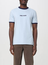 Daily Paper Blue Cotton T-Shirt - Relaxed Fit for Men