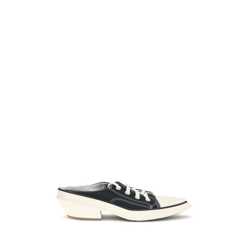 Converse Chuck 70 De Luxe Mules Black Fabric Sneakers