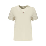 Calvin Klein Gray Cotton Women's T-Shirt - Stylish & Comfortable
