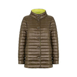 Herno Bicolor Polyamide Coat for Women