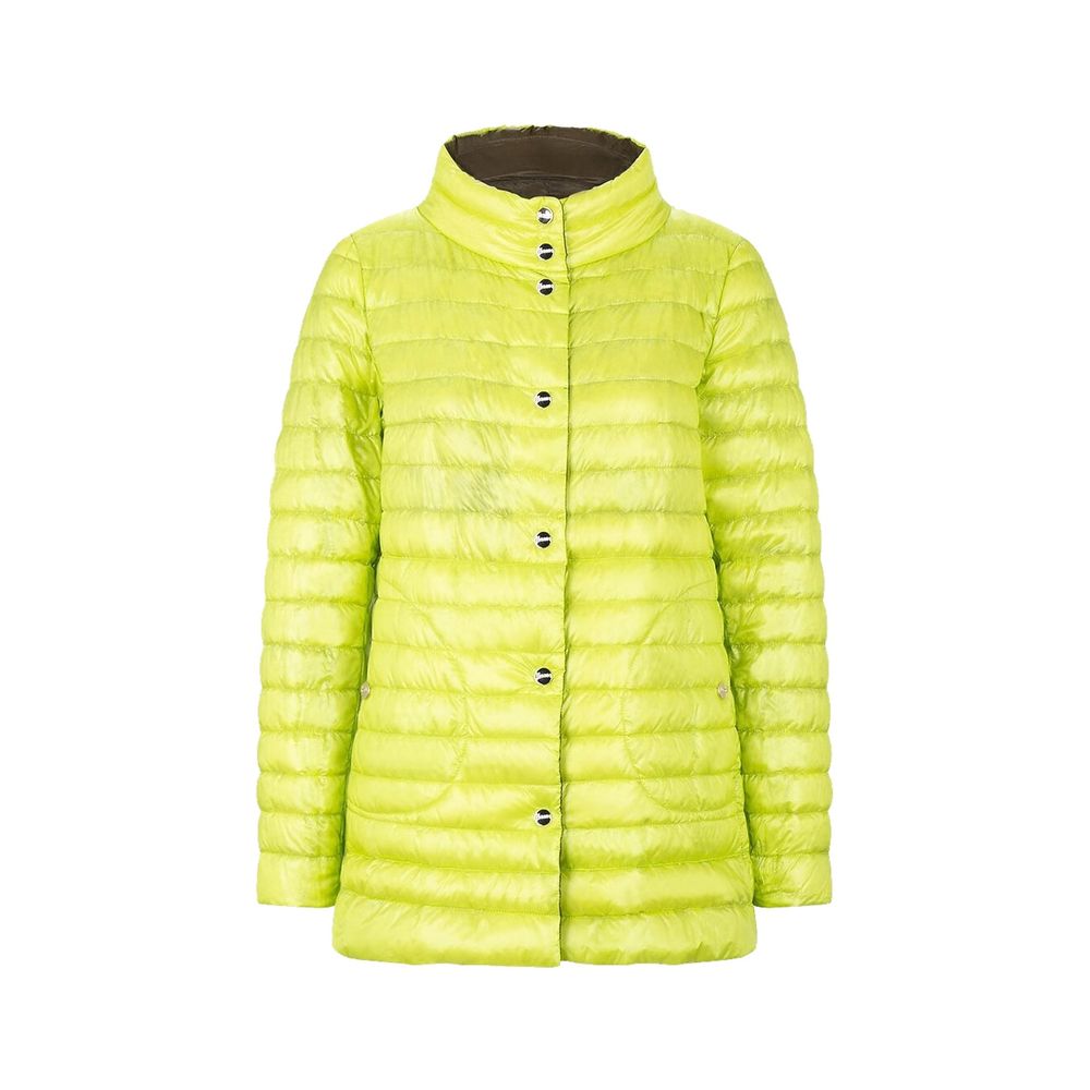 Herno Bicolor Polyamide Coat for Women