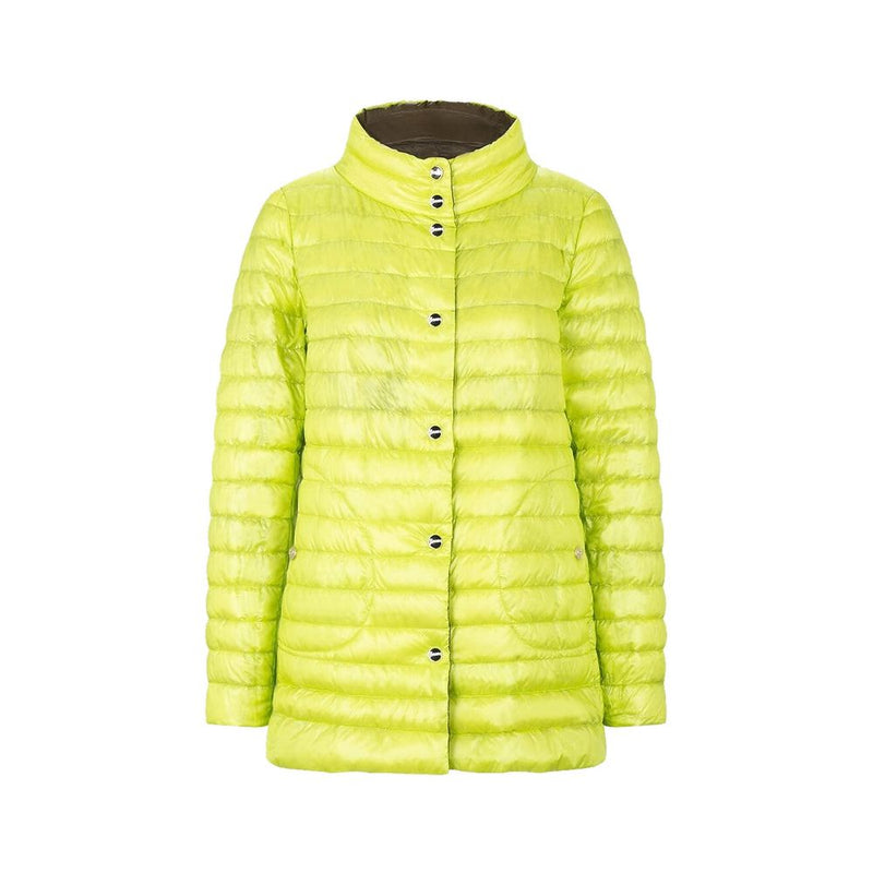 Herno Bicolor Polyamide Coat for Women