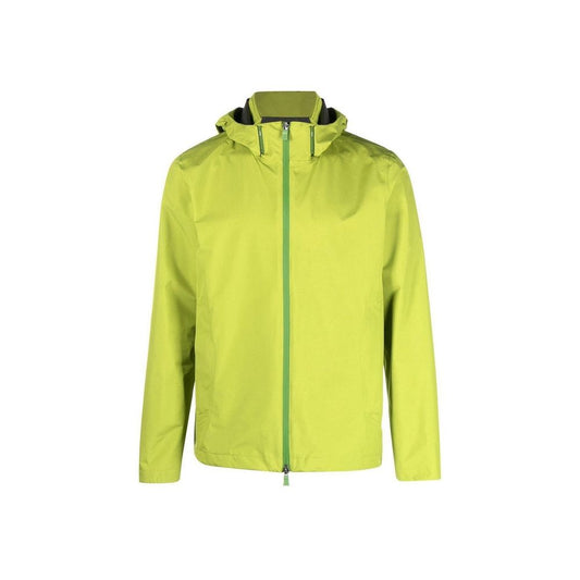 Herno Bicolor Polyester Bomber Jacket for Men