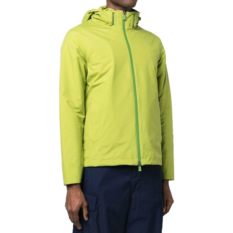 Herno Bicolor Polyester Bomber Jacket for Men
