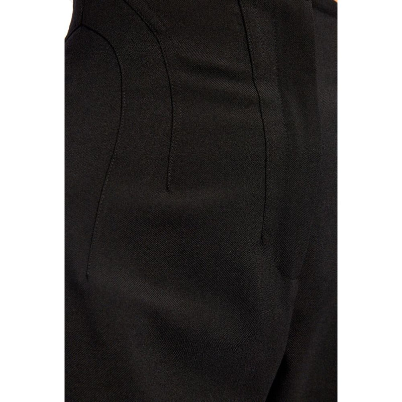 Alaïa Black Elastane Dress Pants for Women