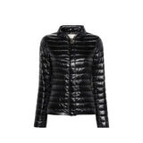 Herno Black Polyamide Full-Length Jacket for Women