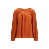 Marni Orange Cotton Polo Shirt - Refined Casual Elegance