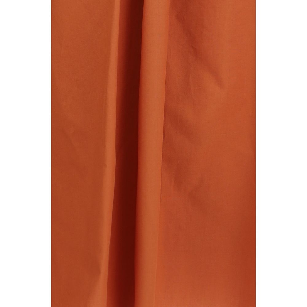 Marni Orange Cotton Polo Shirt - Refined Casual Elegance