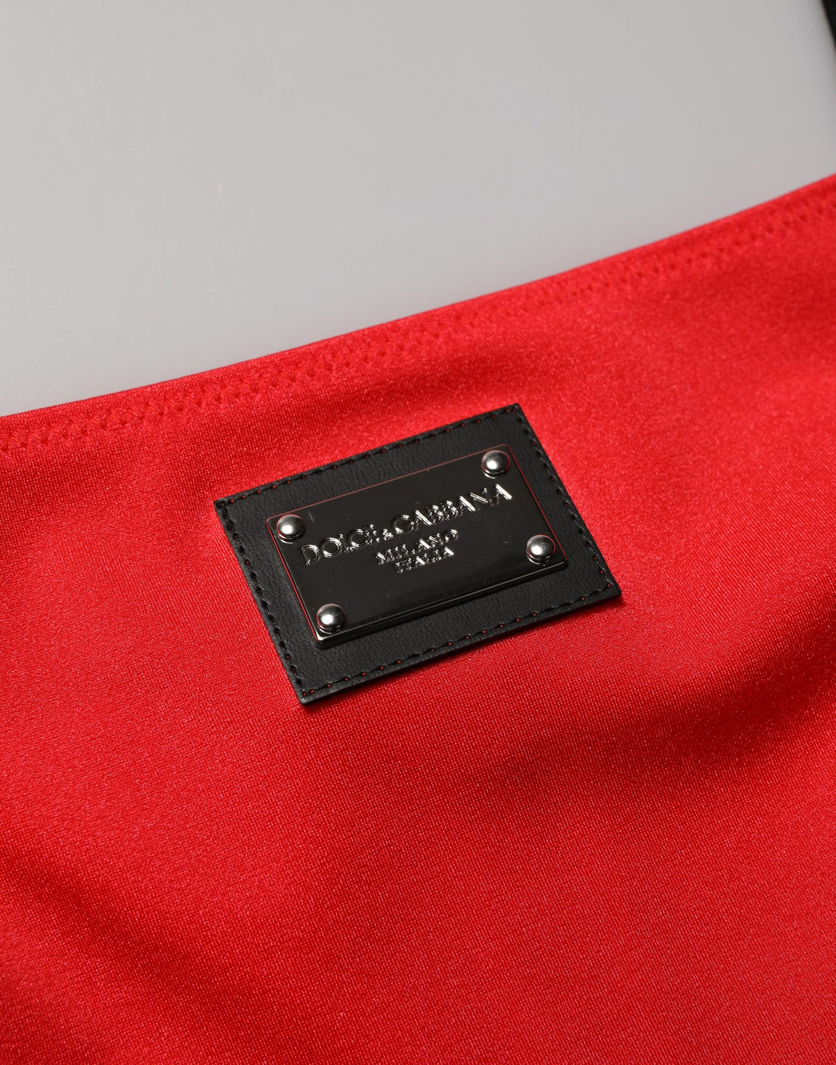 Dolce & Gabbana Red Sleeveless Mini Dress - DR82080