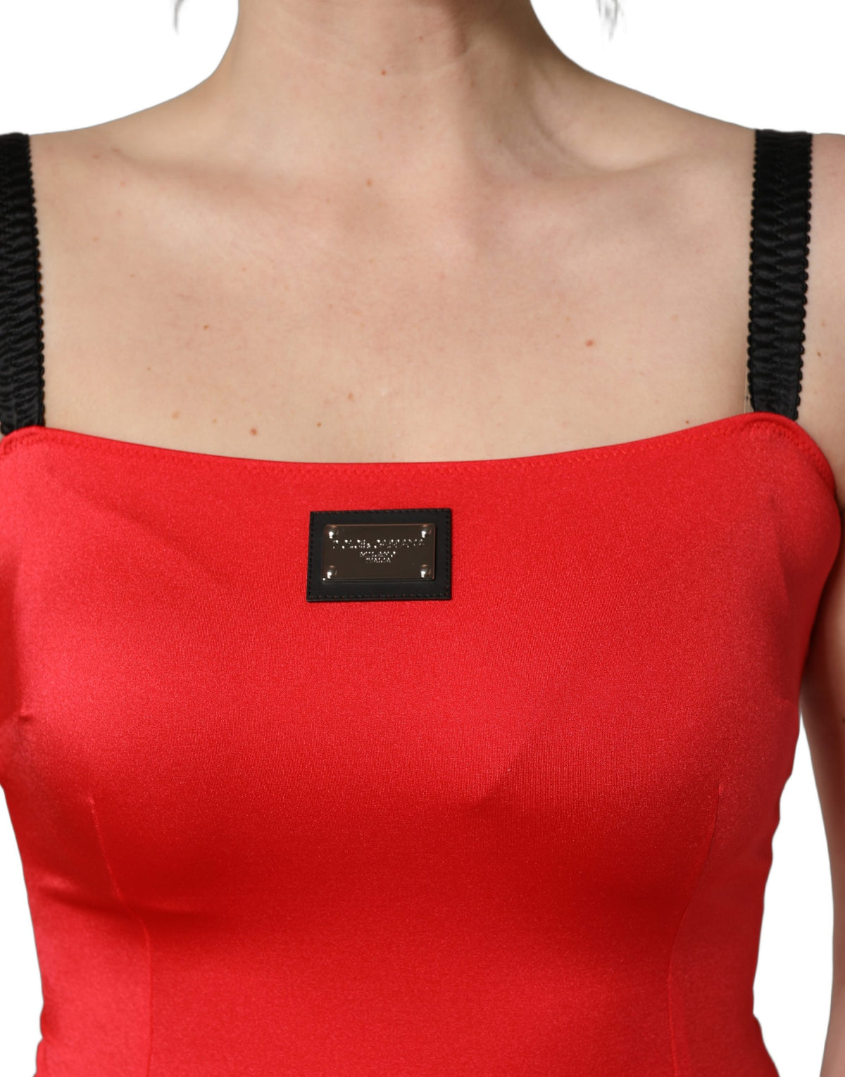 Dolce & Gabbana Red Sleeveless Mini Dress - DR82080