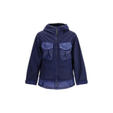 C.P. Company Bi-TM Mixed Goggle Jacket - Blue
