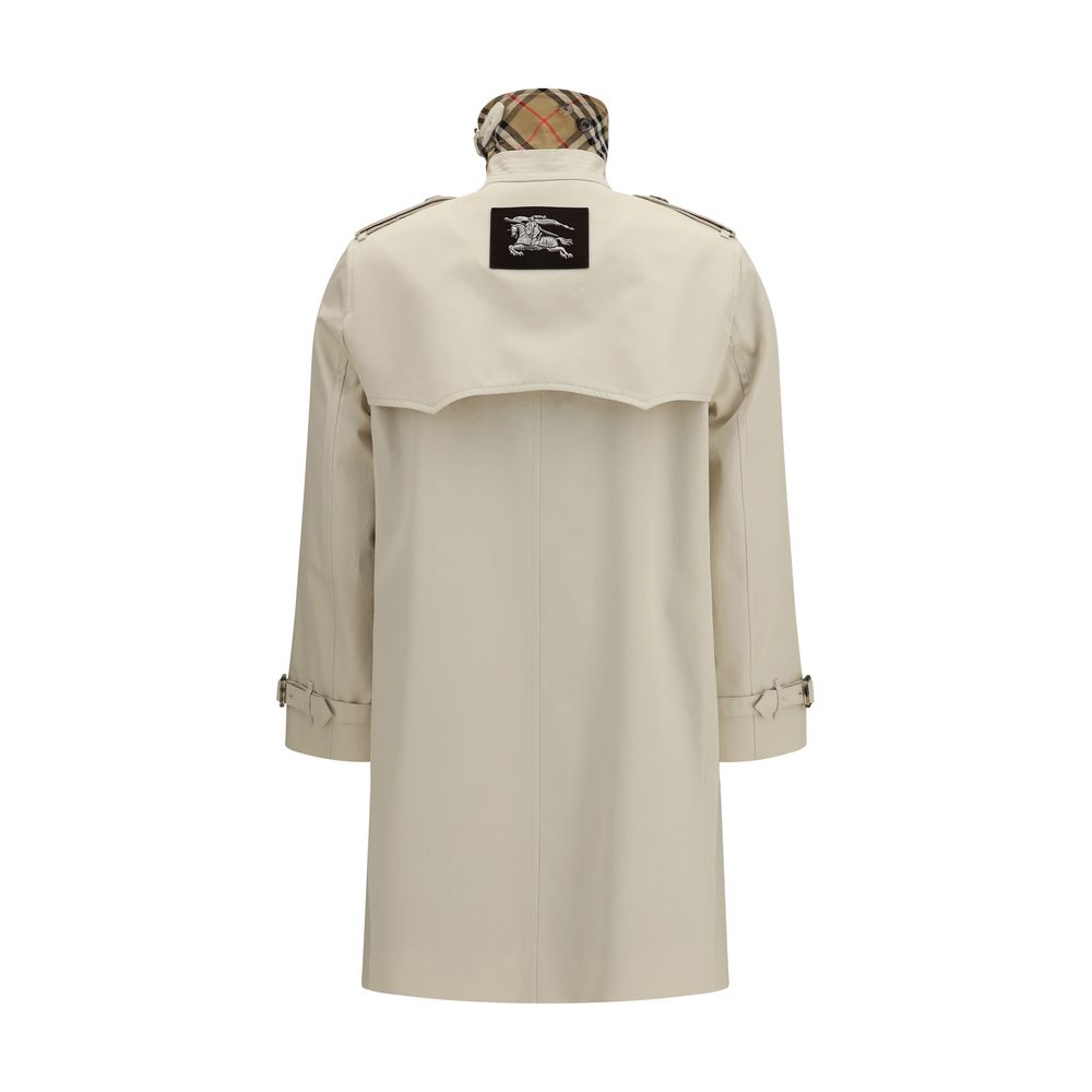Burberry Beige Cotton Trench Coat - Summerside Style