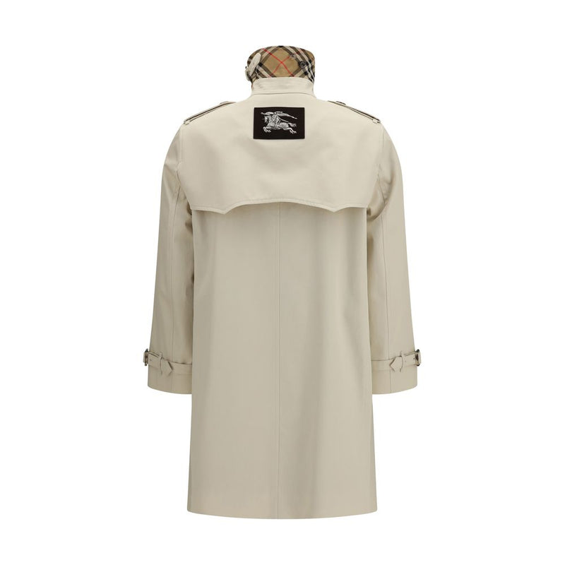 Burberry Beige Cotton Trench Coat - Summerside Style