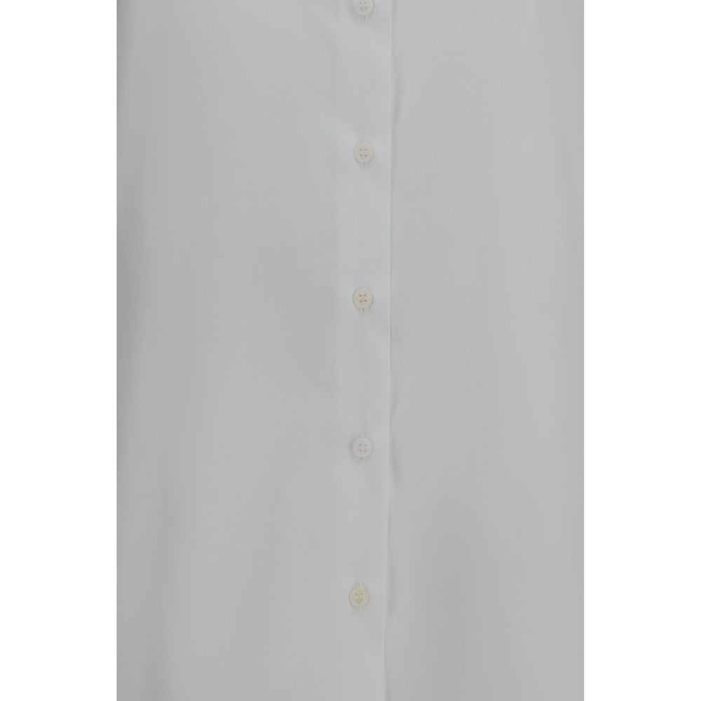 Ermanno Scervino White Cotton Dress Shirt for Women