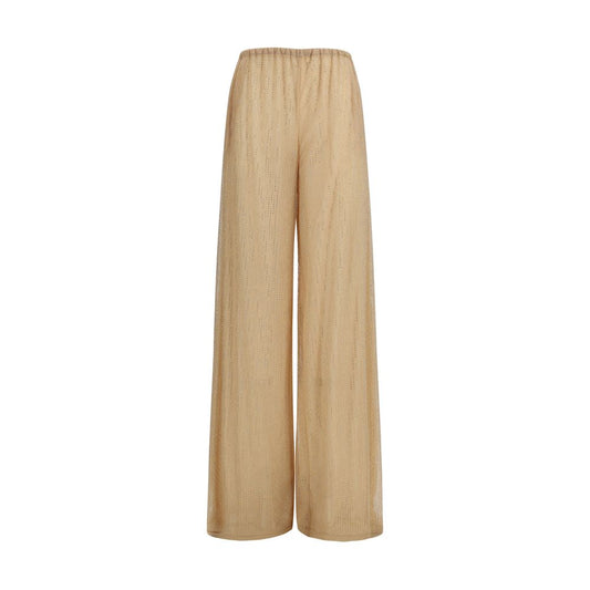 Ermanno Scervino Multicolor Tulle Pants with Strass Detail