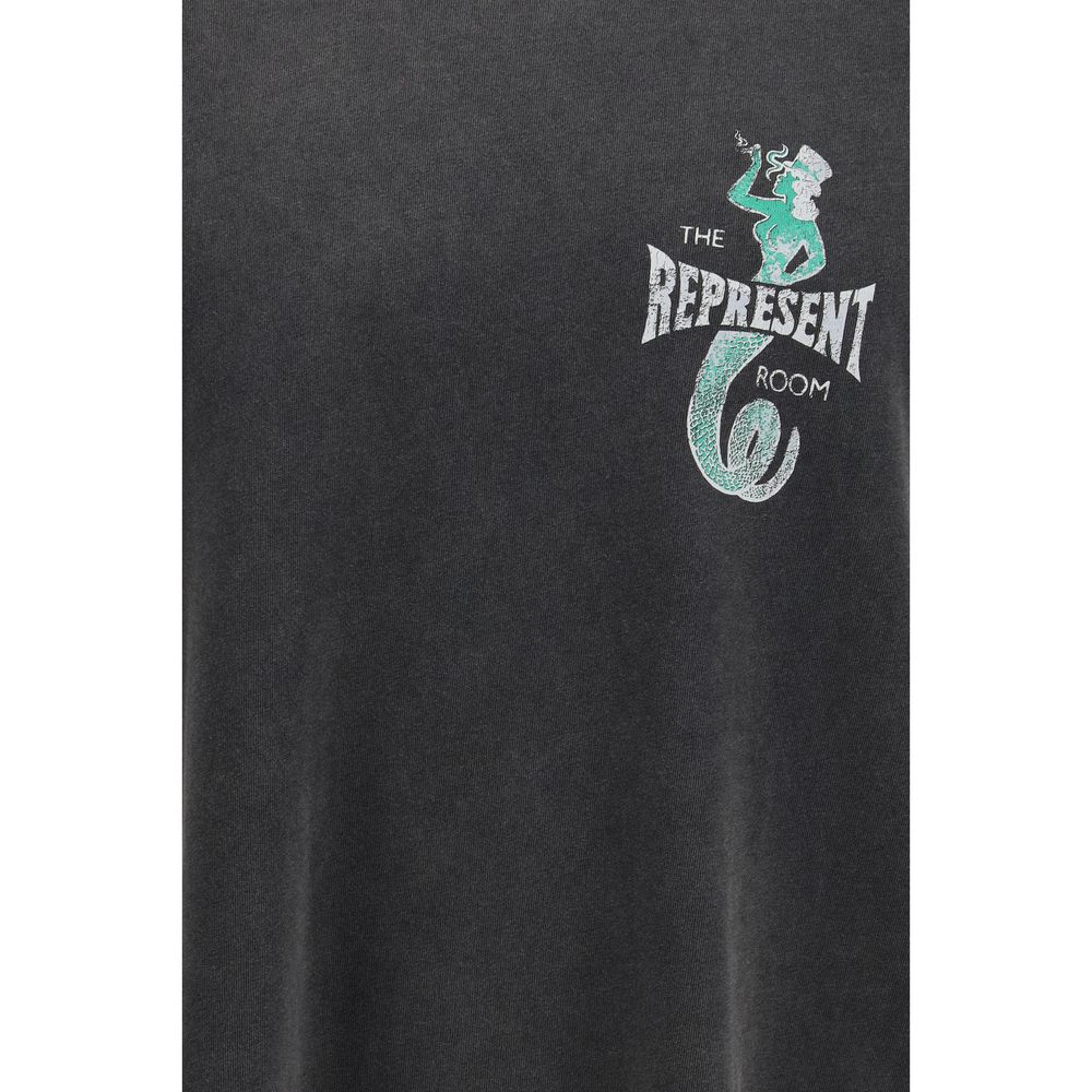 Represent Viper Room Dice Gray Cotton T-Shirt