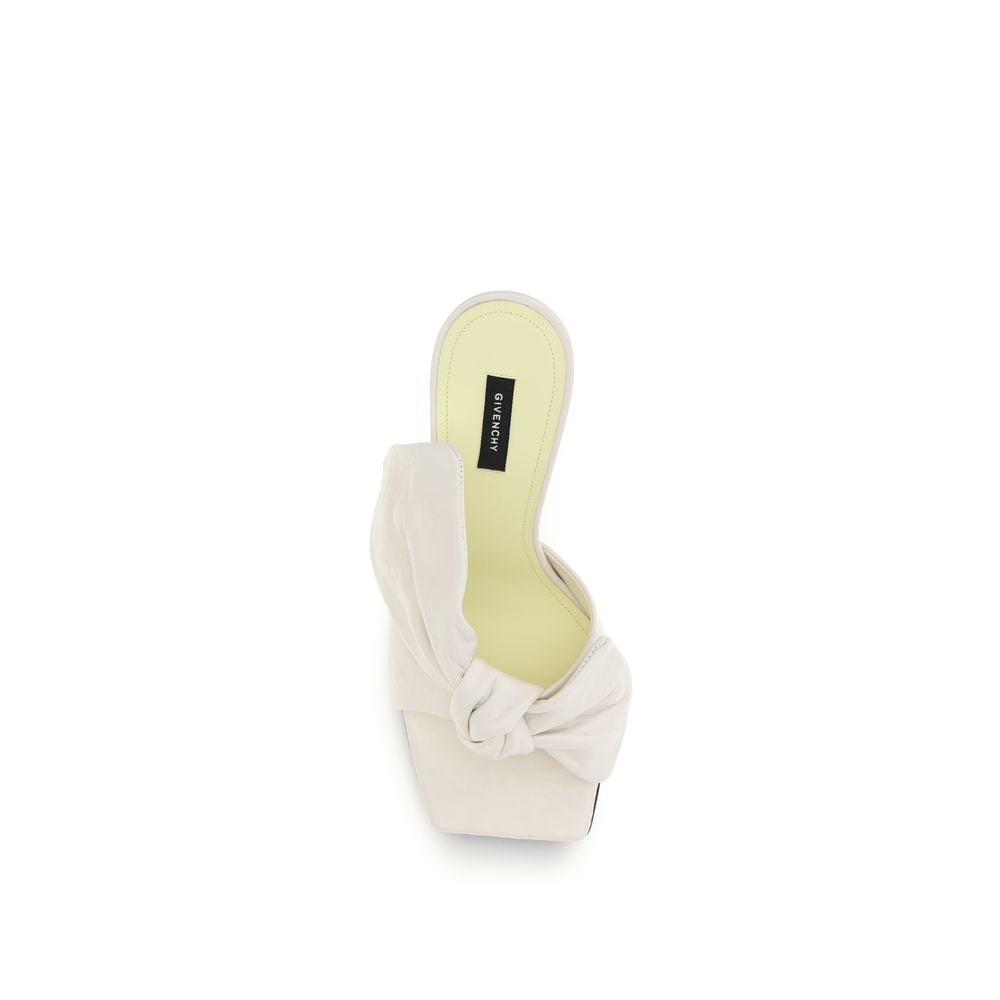 Givenchy White Lamb Ovis Aries Mules for Women
