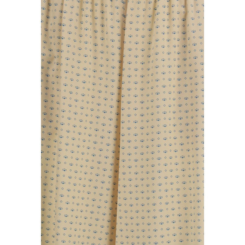 Ermanno Scervino Beige Silk Casual Pants for Women