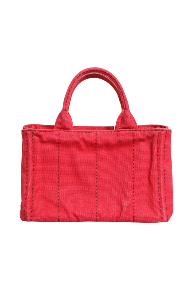 Prada Canapa Mini Canvas Tote - Élégance et Praticité