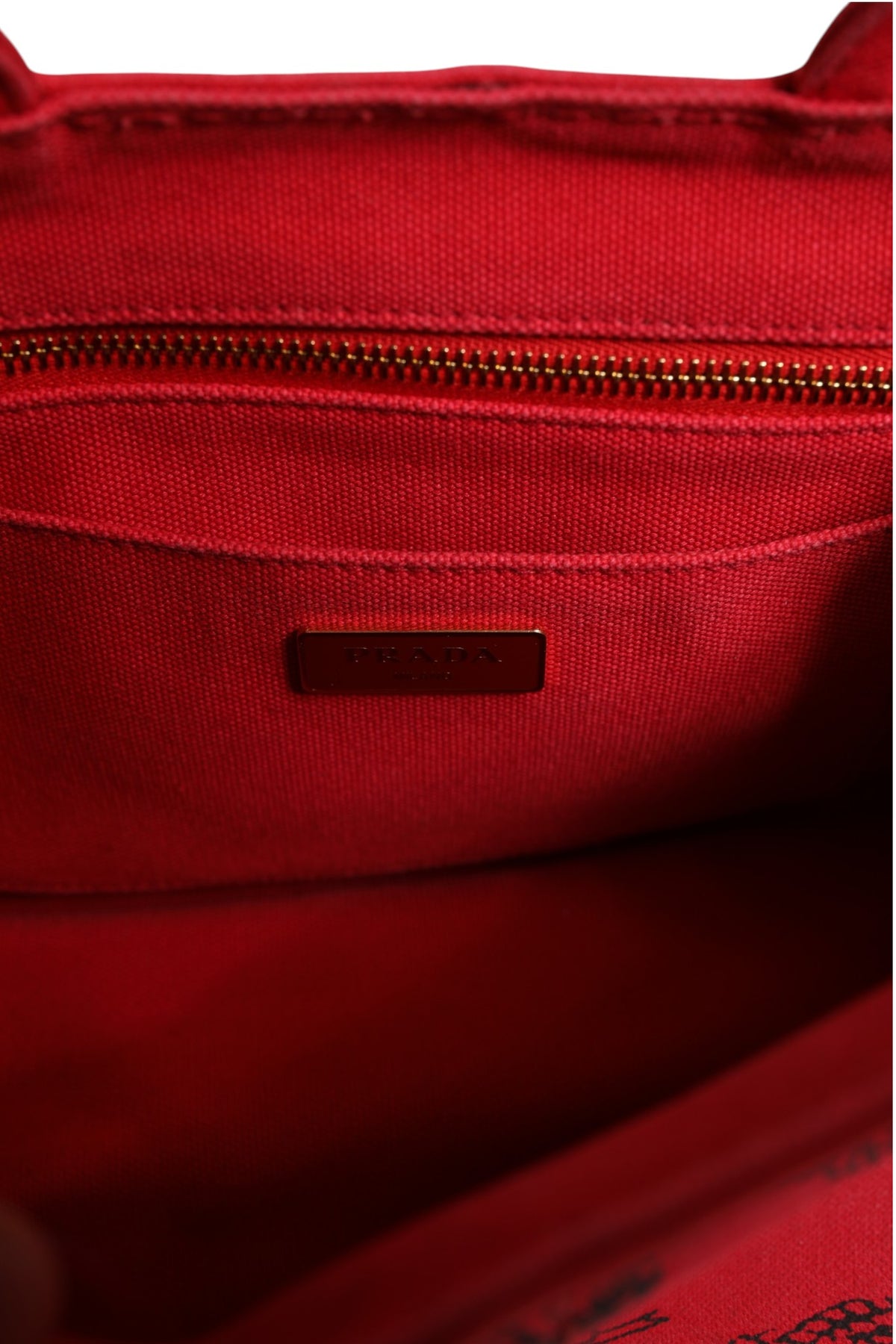 Prada Canapa Mini Canvas Tote - Élégance et Praticité